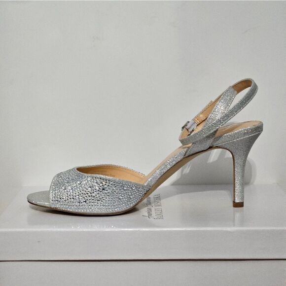 Badgley Mischka, Zoelle heeled sandals. NIB-Size 9👗👠 - Picture 3 of 11